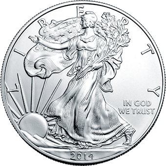 1oz Silver Eagle Coins